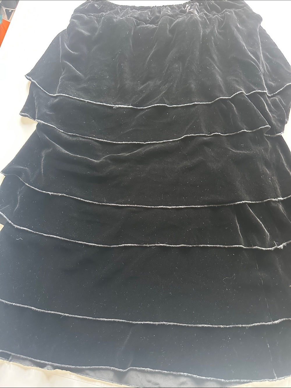 Black skirt, no label